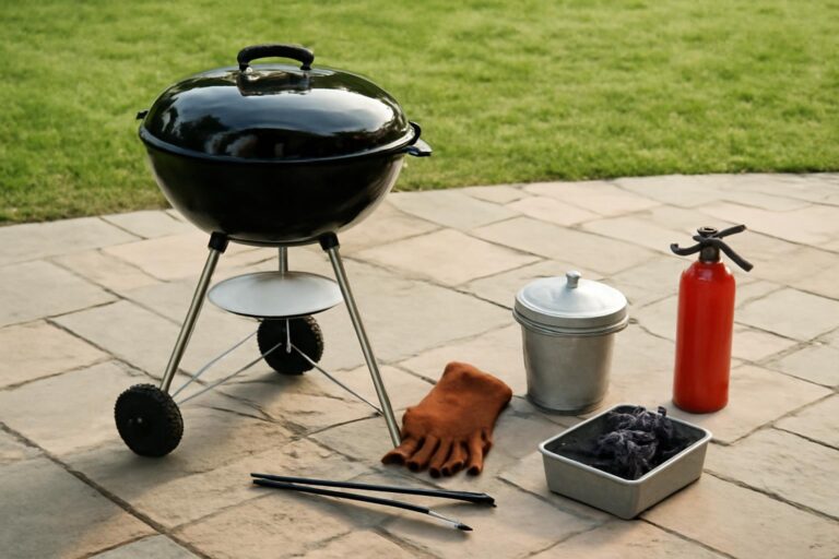 Prepare a Safe Charcoal Lighting Area